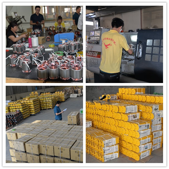 凌鷹微型電動(dòng)葫蘆車(chē)間及生產(chǎn)圖